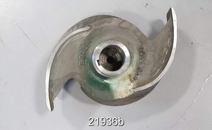 Used Goulds 3175 Impeller, 17.75", 2-Vane, Casting No.: 56167 (For 4 X 6 X 18 Pump) #21936