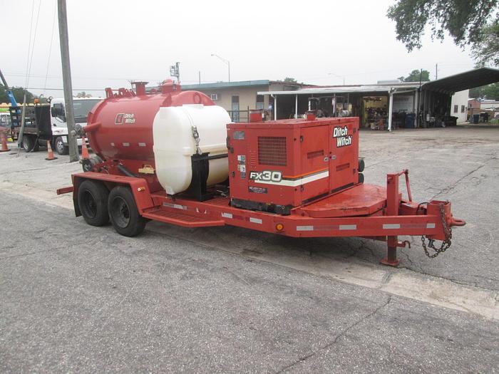Used 2007 Ditch Witch FX30 Portable Vacuum Trailer