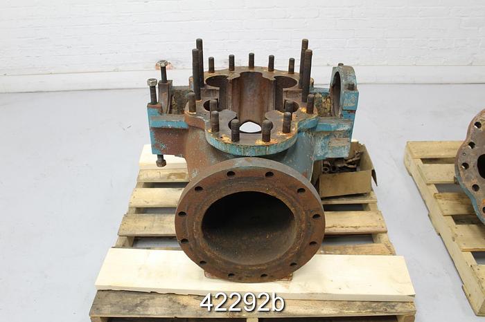 Used Goulds 3405 10x12x14 Iron Split Pump Casing #42292
