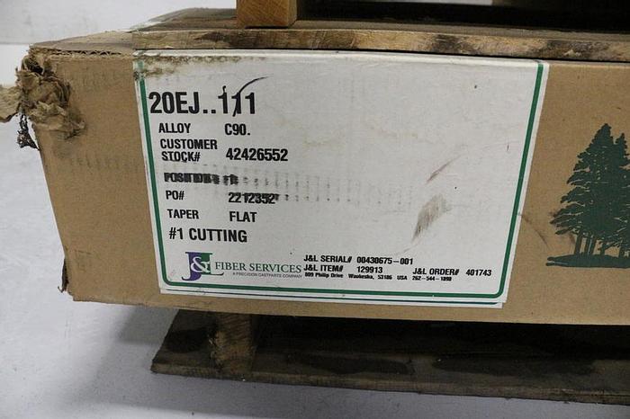 Unused Beloit DD4000 Refiner 20" Diameter Disc Plate Set #32358