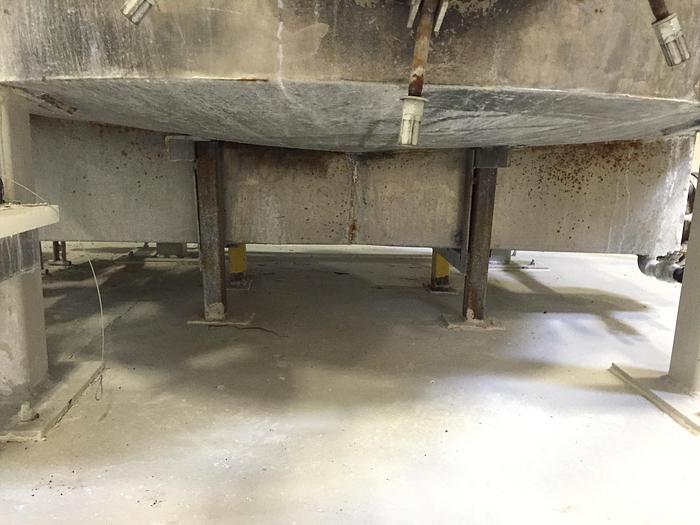 Used Tank, 4,750 Gallon, S/St, 6' X 21', FT/DB (2) #S740651