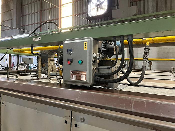 Used BUSER ROTARY PRINTING machine year 1993 working width 3200 mm