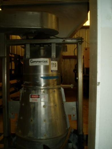 Used Chopper, Commercial, S/st, 3 HP #S734997