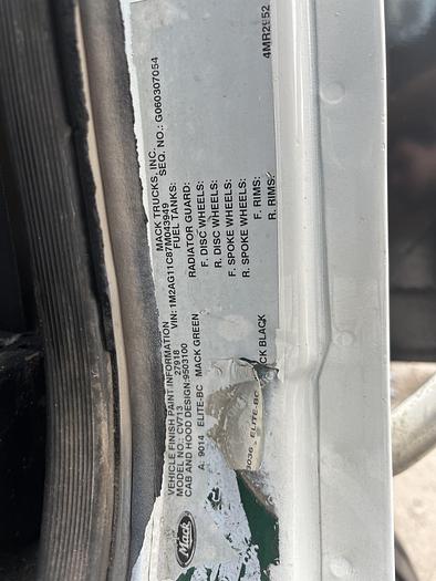 Used 2007 Mack CV713 Granite #5603