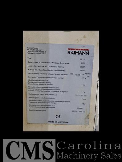 Used 2001 Raimann KM US Rip Saw