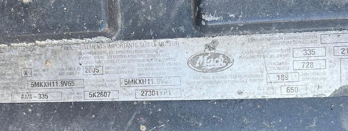 Used 2006 MACK GRANITE CV713