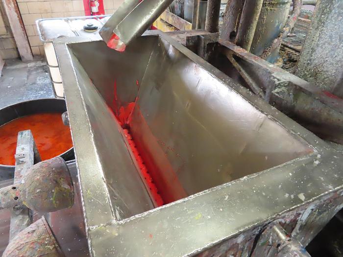 Used SANDVIK BELT FLAKER - STAINLESS STEEL BELT - 800 MM (31" WIDE)