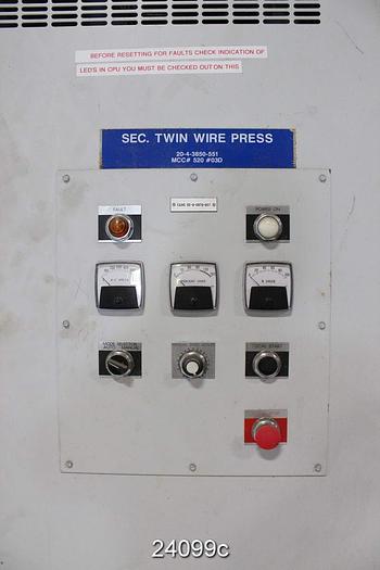 Used General Electric AC300 75 Hp Variable Frequency Drive, ML#7VXJSG674CI10, Input 460V #24099