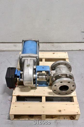 Used Neles Jamesbury E533 4" Ball Control Valve #31898