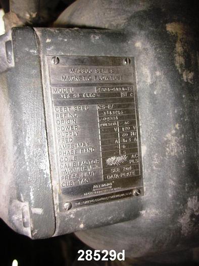 Used Foxboro 2804-saba-ts 4" Magnetic Flow Tube, M/2800 Series #28529