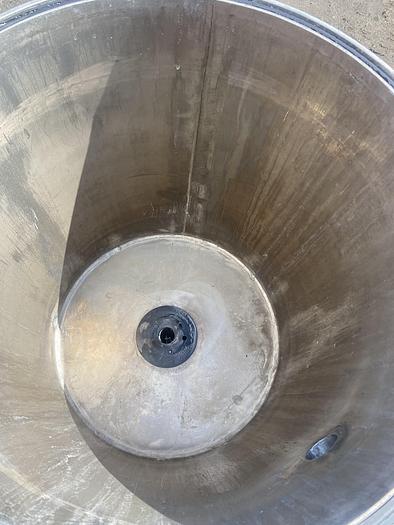 Used Used 304 stainless steel horizontal plate filter.