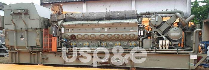Used 36 MW 2008 Used EMD L20-710-G7C-T2 Diesel Power Plant