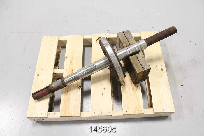 Used Sprout Waldron 12" Shaft And Rotor Assembly #14560