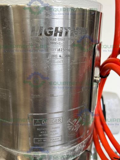 Used DCI 125 L Stainless Steel Jacketed Tulip Pressurized Reactor w/ 1/2 HP Motor