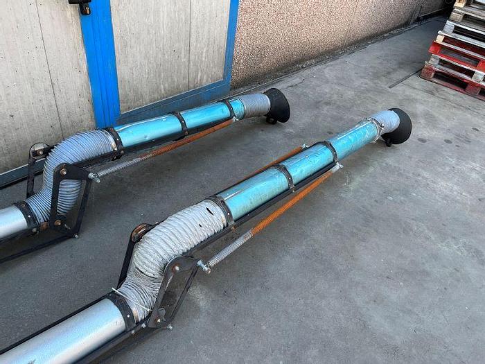 Usato BRACCI ASPIRANTI ARTICOLATI CORAL COMPLETI DI STAFFE