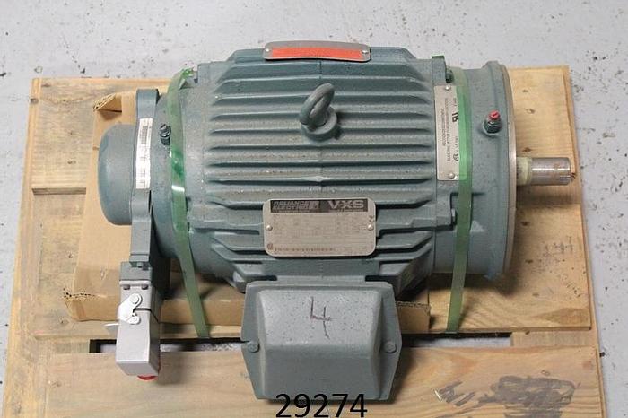 Used Reliance AC Motor, 3 Phase Variable Speed Motor #29274