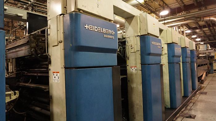 Used 1997 Heidelberg M1000BE Printing Units QTY (5)