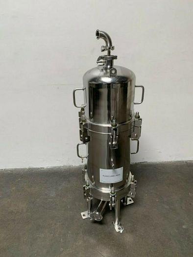 Used Stainless Fluid Products 12" Stainless Steel Stacked Filter Housing