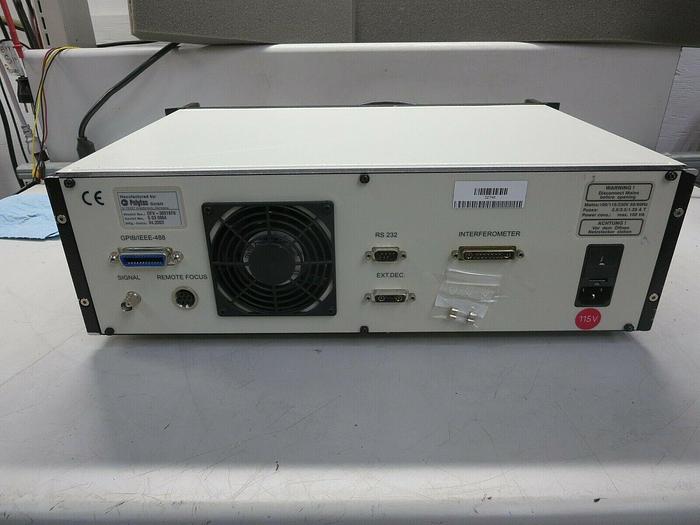 Used Polytec, OFV 3001 SF6, Vibrometer Controller,100/115/230 V, 50/60 HZ, Powers On
