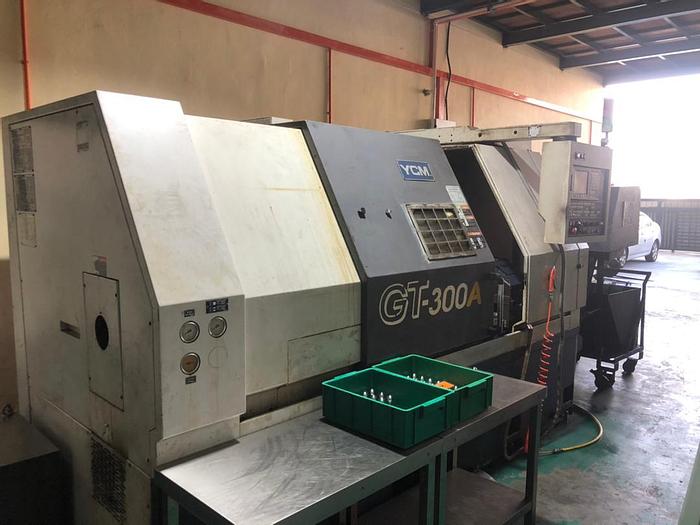 Used 2008 YCM GT-300A CNC TURNING LATHE MACHINE