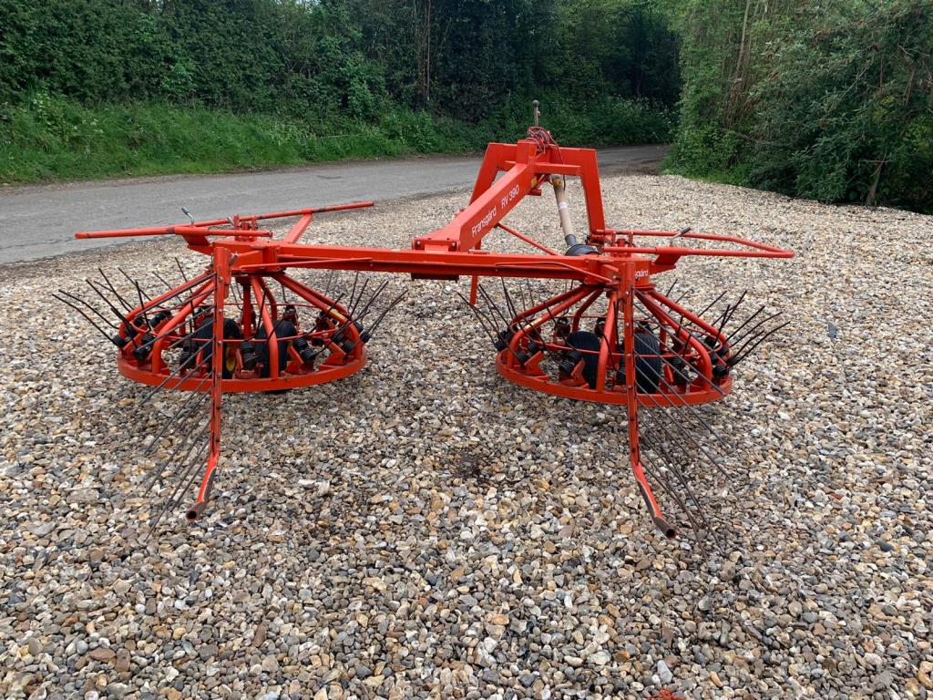 Used Fransgard RV390 Combi Rake