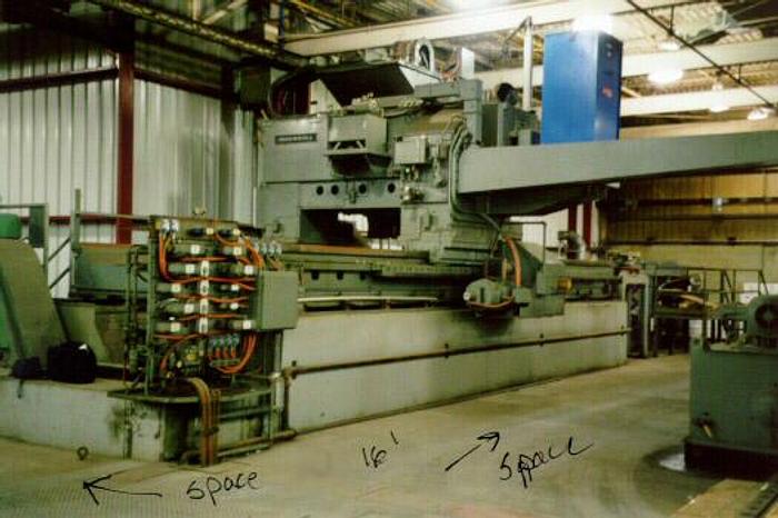 Used 52" Ingersoll Copper Slab Scalper: SC-020