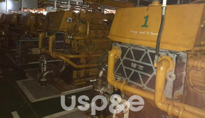 Used 6.9 MW 2011 Used Caterpillar 3516 HD Diesel Generator Sets