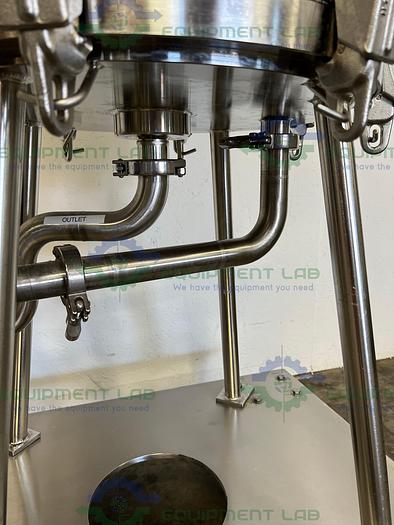 Used Begerow  Beco-Integra Stainless Steel Filter Housing w/ Valves, 16" SS Housing