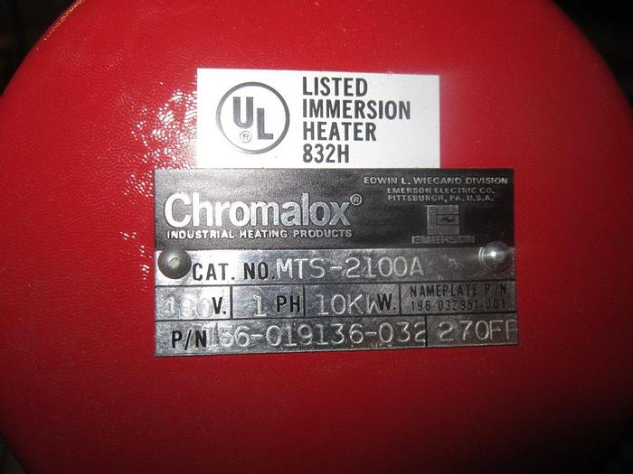 Unused Heater, Immersion, Chromalox, Screw, S/st, Unused (3) #S739744