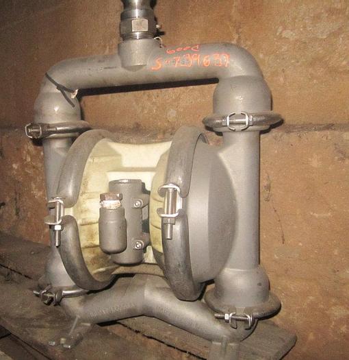 Used Pump, Diaphragm, 1.5", 316 S/st, Wilden, Mdl M-4, 73 GPM #S739637