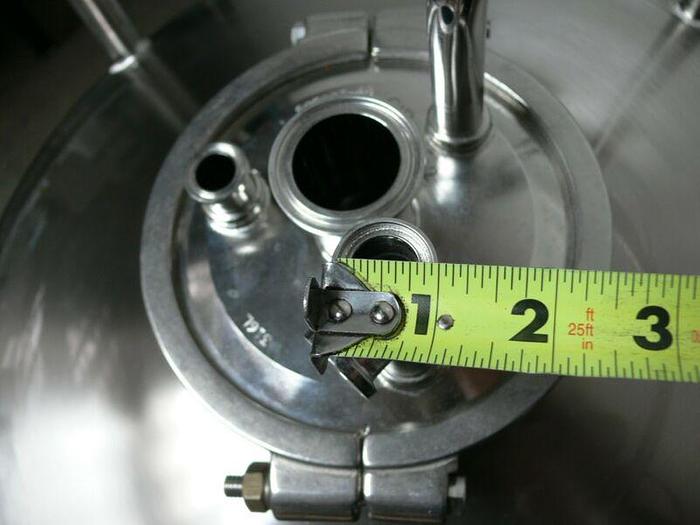 Used Lot of 4 Precision 200 Liter 316 Stainless Steel  Pressure Vessel 100 PSI @ 302F