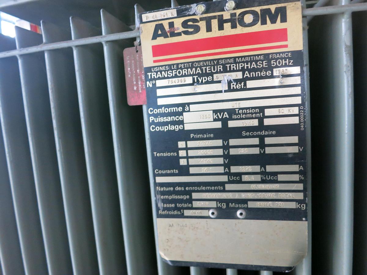 D'occasion Transformateur électrique MINERA / ALSTHOM