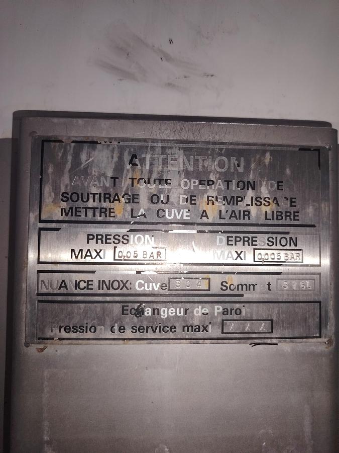 D'occasion Cuve INOX 2 compartiments 400HL