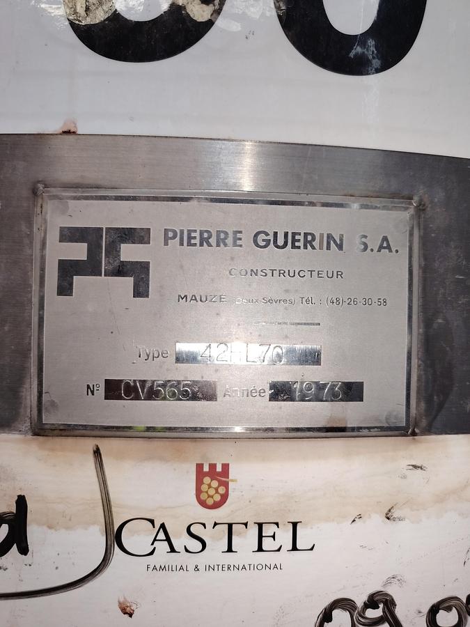 D'occasion Cuve INOX 40HL