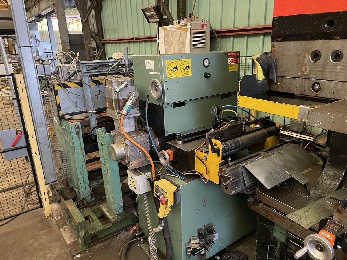 Used Coil line 500 mm, standing profiles