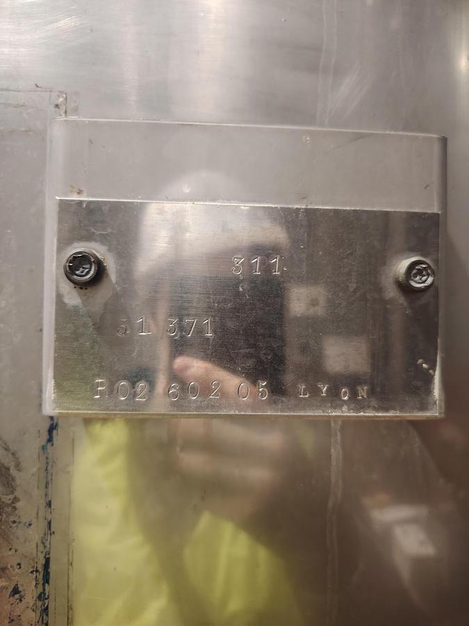 D'occasion Cuve INOX 300-340HL