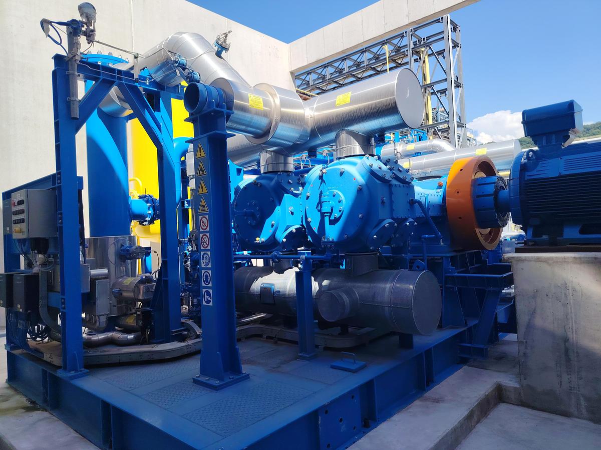 D'occasion Système de compression d'hydrogène industriel SIAD (249 kW)