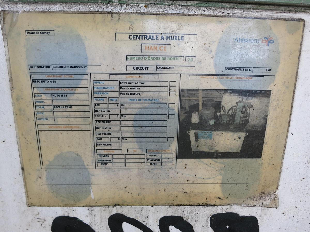 D'occasion Centrale hydraulique Ethywag CH158.2/25 – 190 L – 45 bar