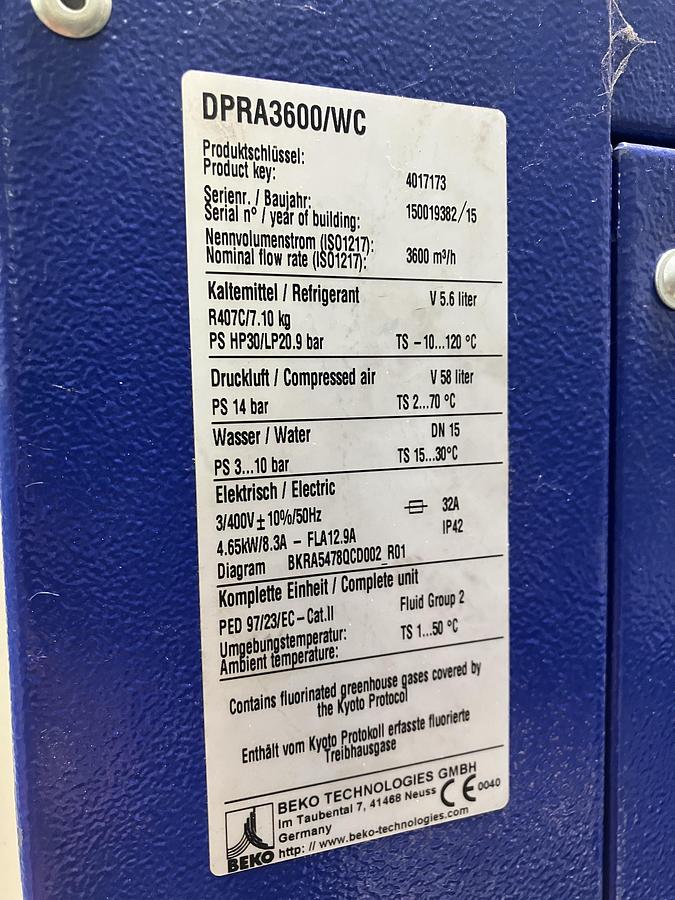 D'occasion Compresseur à Régulation avec Cuve et Sécheur