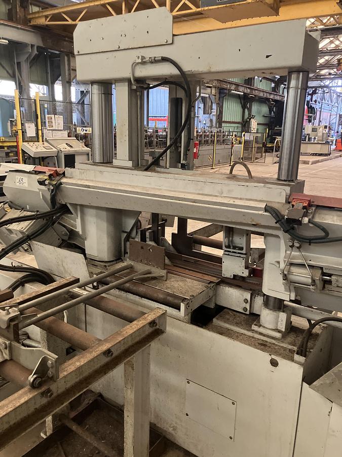 D'occasion Scie à Ruban Horizontale, Double Colonne