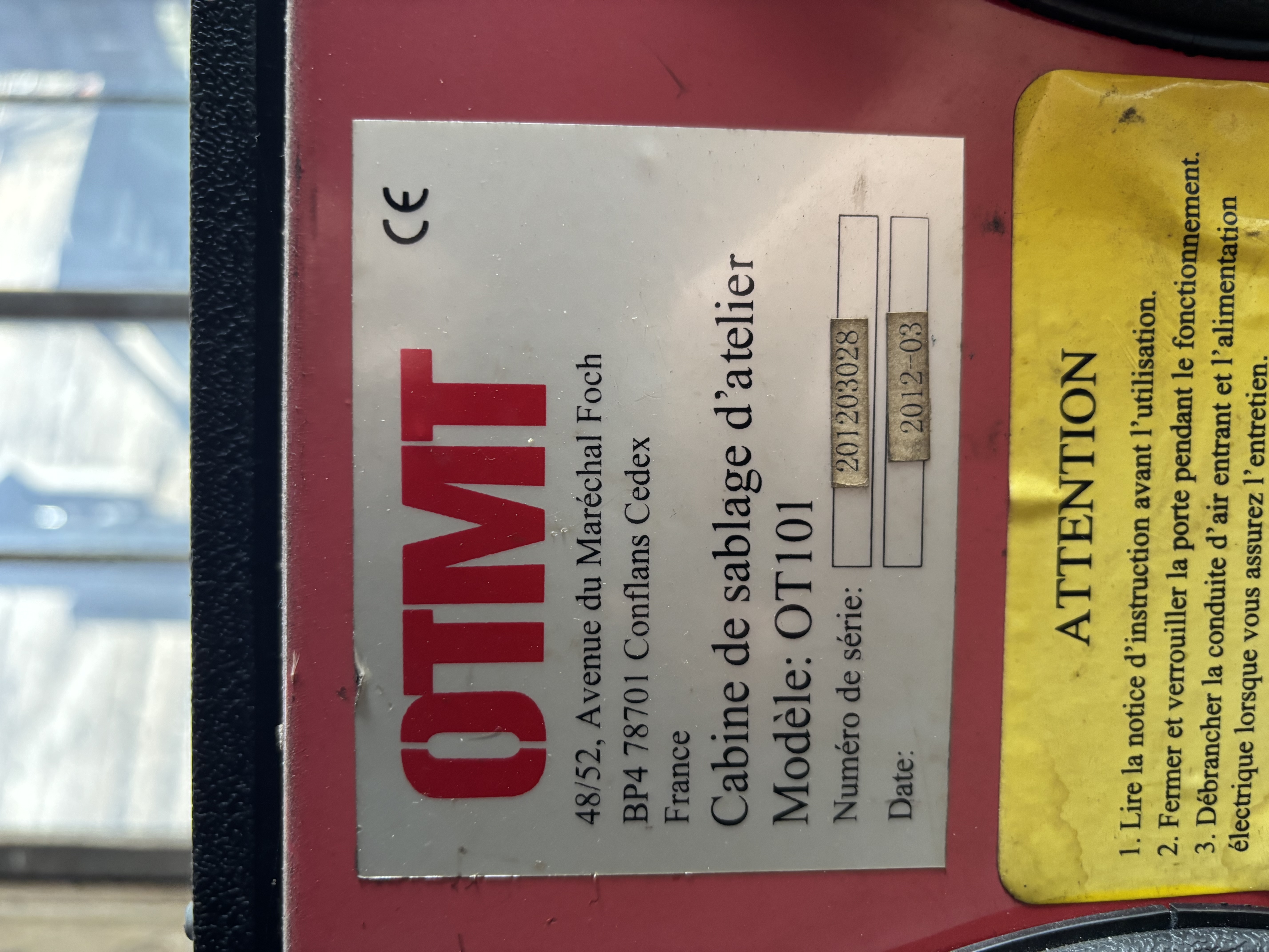 D'occasion 2012 OTMT OT101