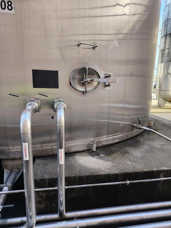 D'occasion Cuve INOX 318m3