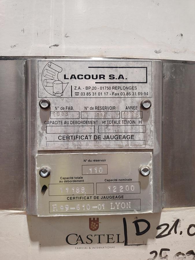 D'occasion Cuve INOX 2 Compartiments 226HL