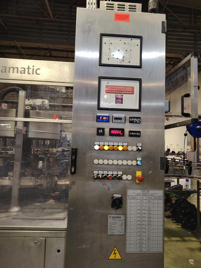 D'occasion Étiqueteuse industrielle automatique KRONES Bonamatic