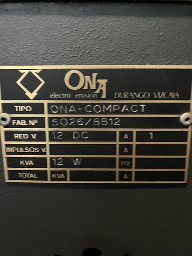 Used 1988 AGIE ONA-COMPACT 30