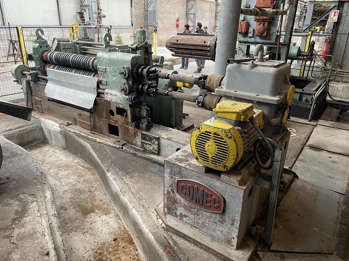 Used Slitting equipment: decoiler / straightener / shear