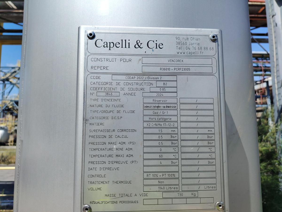 D'occasion Système de compression d'hydrogène industriel SIAD (249 kW)
