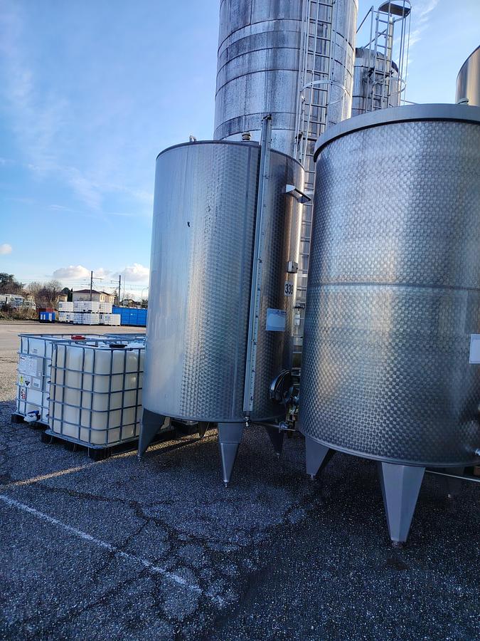 D'occasion Cuve INOX Sur Pied Finition Gauffrée 50HL