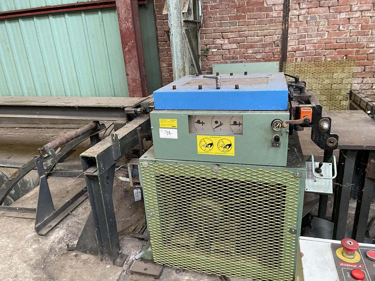 Used Coil line 500 mm, standing profiles