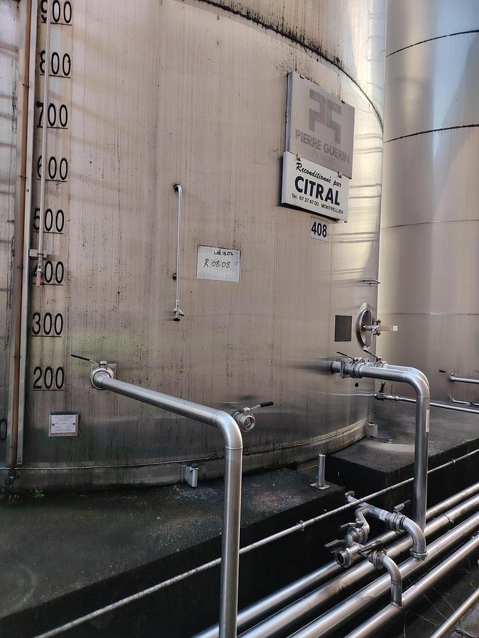 D'occasion Cuve INOX 318m3